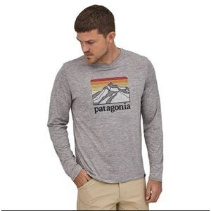Patagonia Men's Long-Sleeved Capilene Cool Daily Sun Shirt Base Layer Size Small